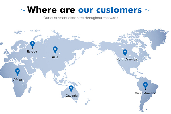100+ countries served