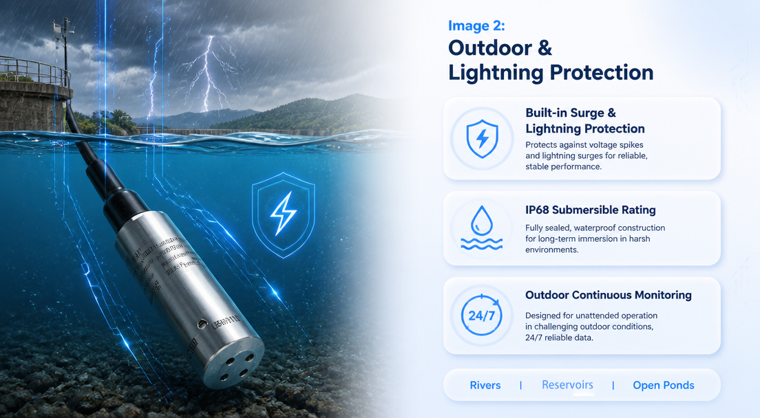 Outdoor lightning protection