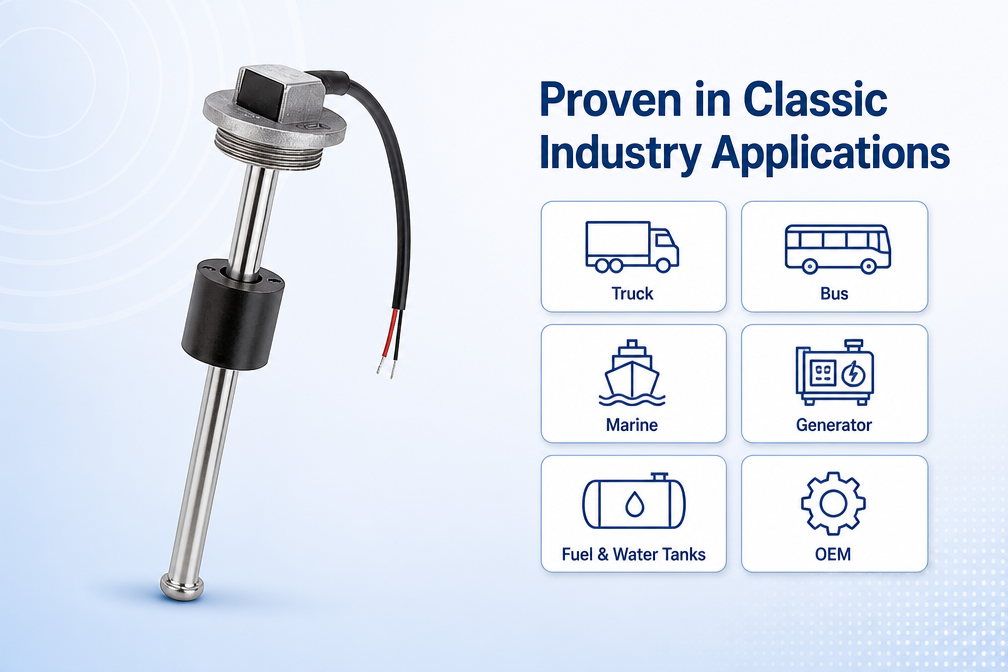 Fuel Level Sender | GLTV3 Reed Switch Fuel Level Sensor