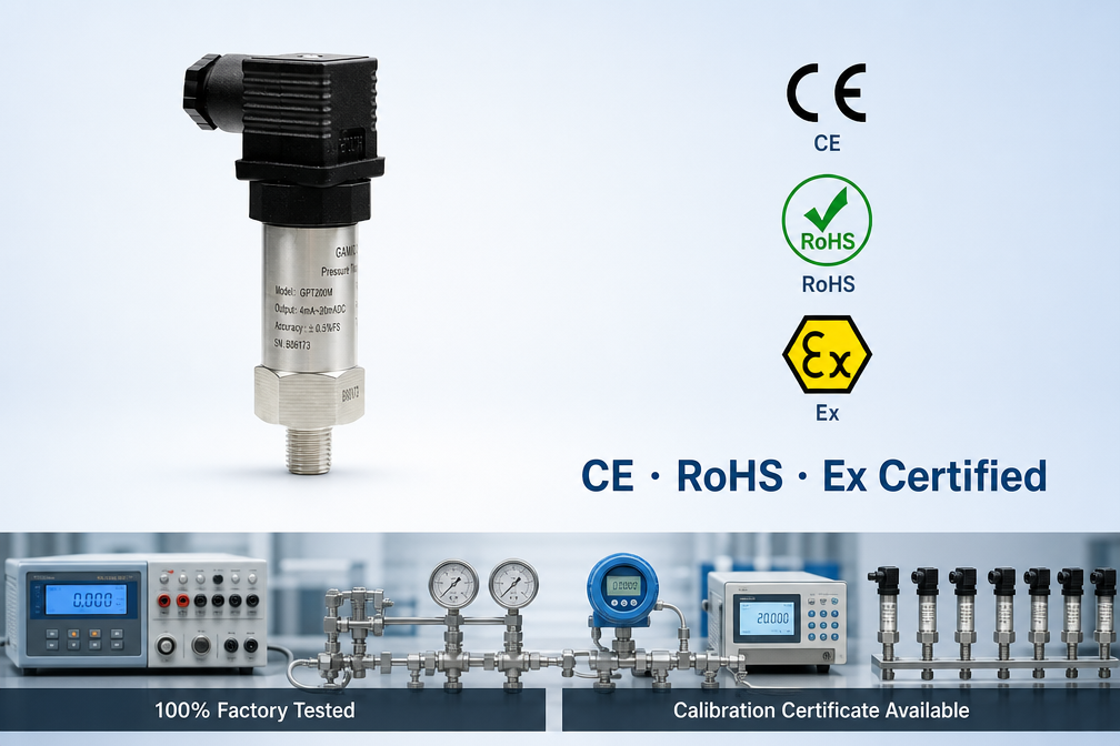 Piezoresistive Pressure Transducer