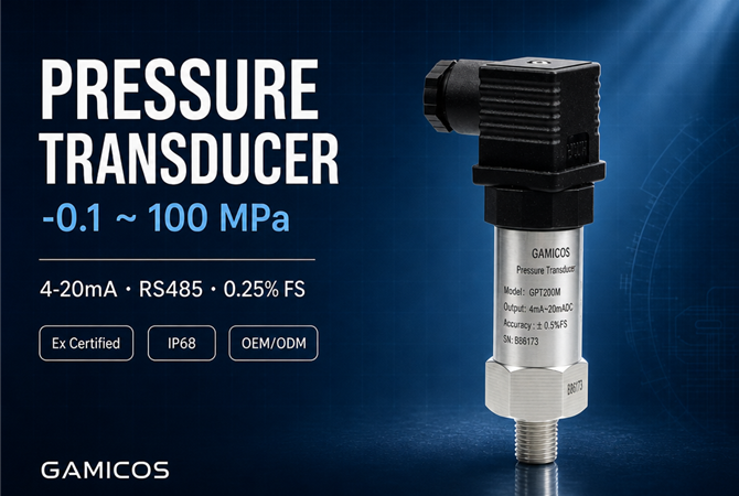 Piezoresistive Pressure Transducer